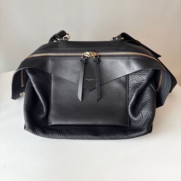 Givenchy Medium Black Two Way Sway Bag - Picture 4 of 16